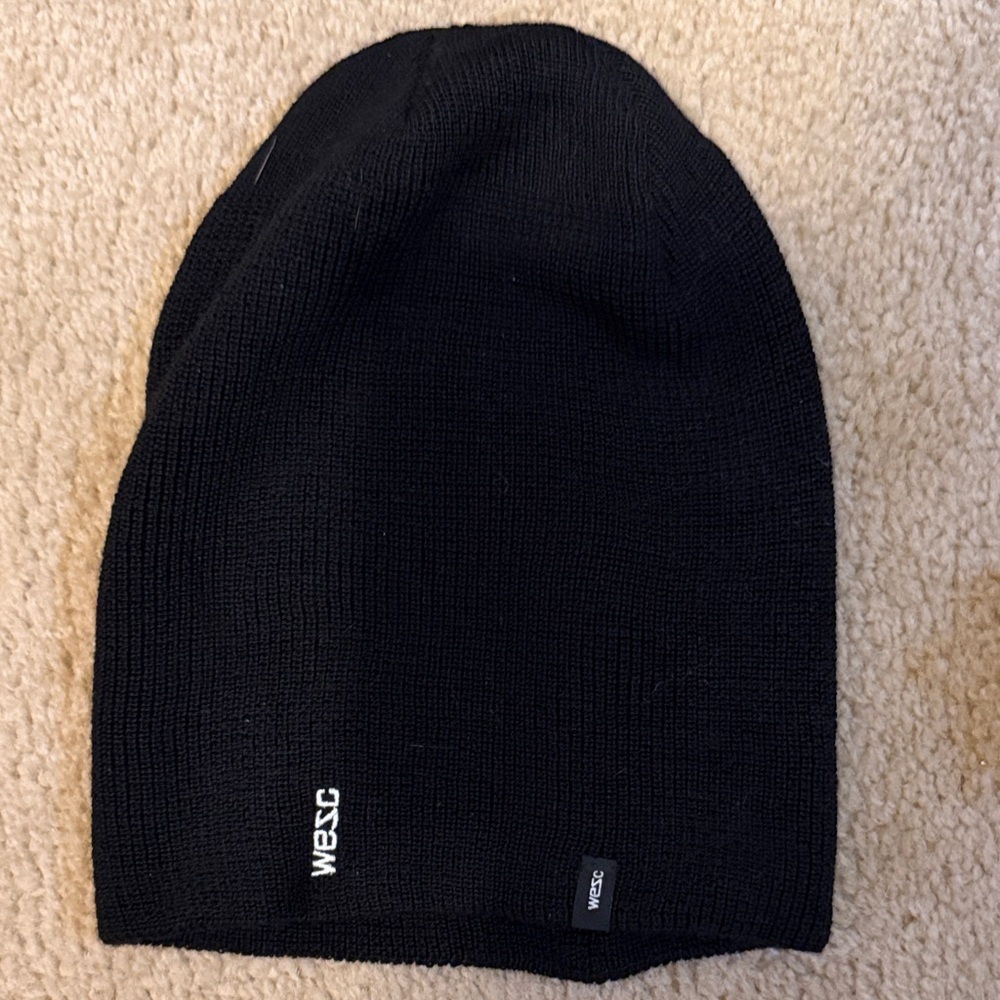 Wesc Classic Black Beanie